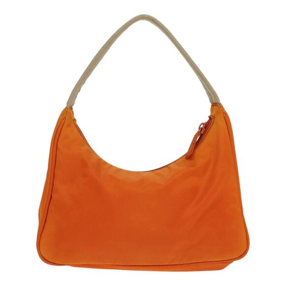 PRADA Hand Bag Nylon Orange Auth - Picture 3 of 16